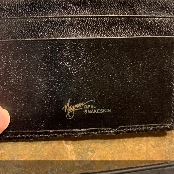 VTG Noymer snakeskin wallet - Picture 4 of 7